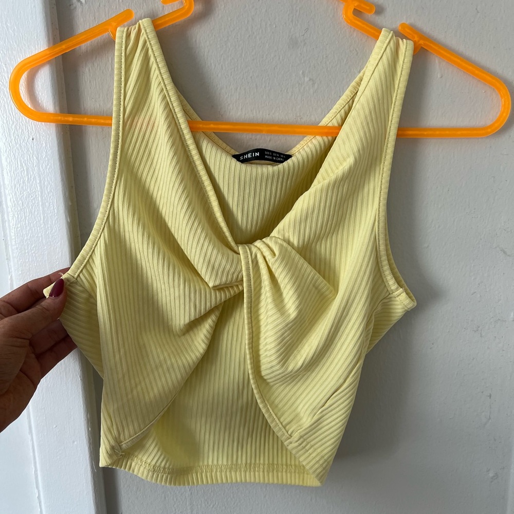 yellow crossover tank